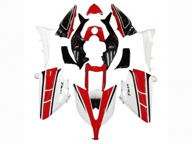 Carenados Moto Yamaha TMAX530 2012-2014 - Rojo Blanco Negro Baratos