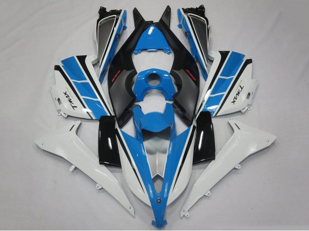 Carenados Moto Yamaha TMAX530 2012-2014 - Blanco Azul Negro Baratos