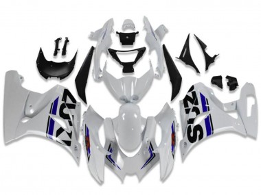 Carenados Moto Suzuki GSXR 1000 2017-2024 - Blanco Azul Negro Baratos