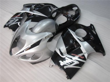 Carenados Moto Suzuki GSXR 1300 Hayabusa 1996-2007 - Plata Negro Baratos