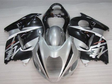 Carenados Moto Suzuki GSXR 1300 Hayabusa 1996-2007 - Plata Negro Baratos