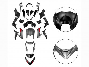 Carenados Moto Suzuki GSX-S 1000 2015-2020 - Negro Gris Baratos