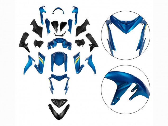 Carenados Moto Suzuki GSX-S 1000 2015-2020 - Negro Azul Amarillo Baratos