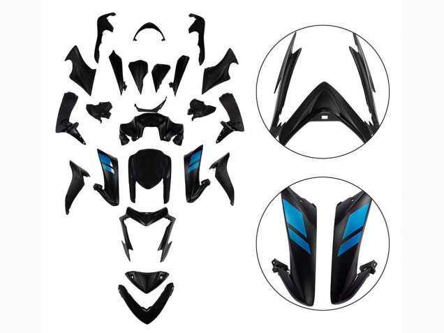 Carenados Moto Suzuki GSX-S 1000 2015-2020 - Negro Azul Baratos