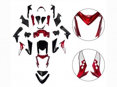 Carenados Moto Suzuki GSX-S 1000 2015-2020 - Rojo Negro Baratos