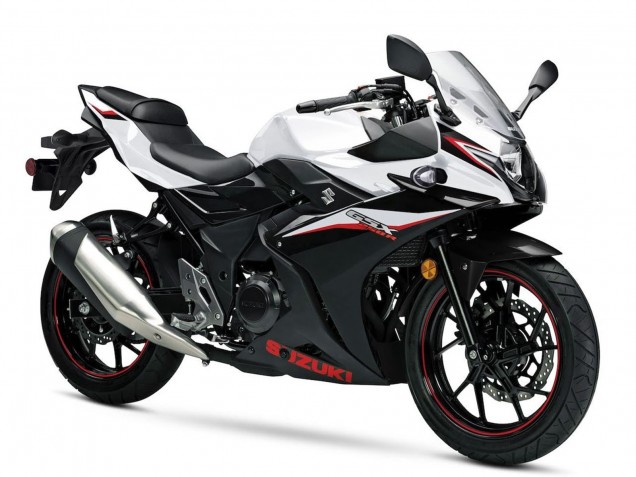 Carenado Moto Suzuki GSX250R 2017-2020 - Blanco Negro Baratos
