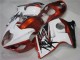 Carenados Moto Suzuki GSXR 1300 Hayabusa 1996-2007 - Blanco Naranja Negro Baratos