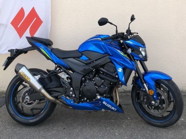 Carenados Moto Suzuki GSX-S 750 2017-2022 - Azul Negro Baratos