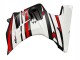 Carenados Moto Suzuki SV650 2003-2013 - Blanco Rojo Negro Baratos