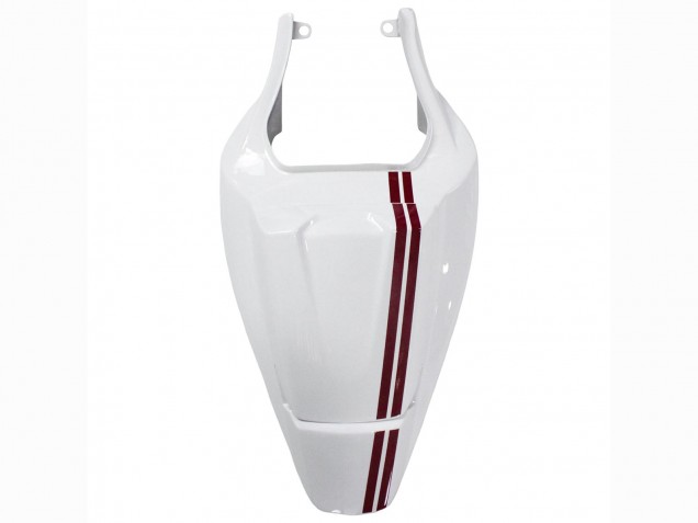 Carenados Moto Suzuki SV650 2003-2013 - Blanco Rojo Oscuro Línea Baratos