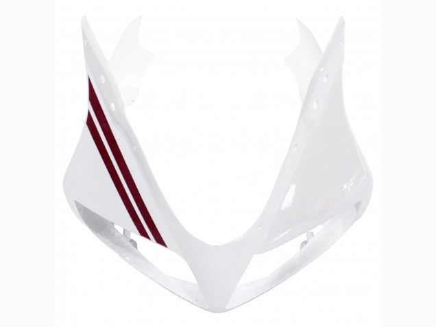 Carenados Moto Suzuki SV650 2003-2013 - Blanco Rojo Oscuro Línea Baratos