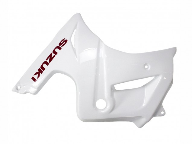Carenados Moto Suzuki SV650 2003-2013 - Blanco Rojo Oscuro Línea Baratos