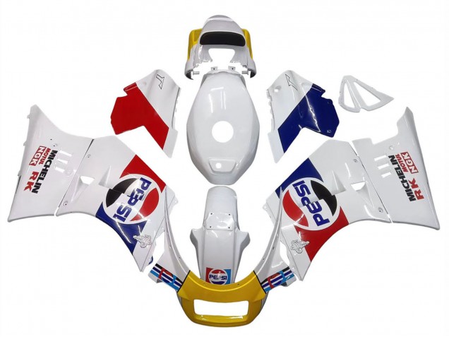 Carenados Moto Suzuki RG400 RG500 RG400/500 1984-1987 - Blanco Rojo Azul Amarillo Motul Michelin Pepsi Baratos