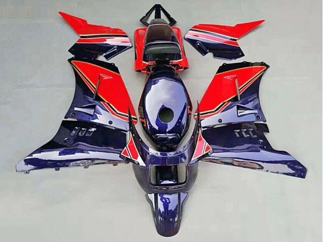 Carenados Moto Suzuki RG400 RG500 RG400/500 1984-1987 - Azul Oscuro Brillante Rojo Baratos