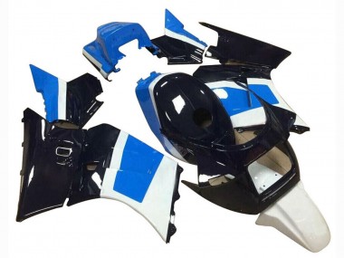 Carenados Moto Suzuki RG400 RG500 RG400/500 1984-1987 - Azul Blanco Negro Baratos