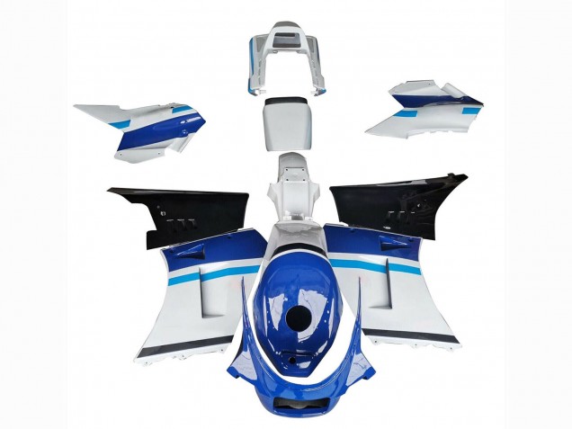 Carenados Moto Suzuki RG400 RG500 RG400/500 1984-1987 - Blanco Azul Negro Baratos