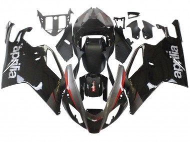 Carenados Moto Aprilia RSV1000 2003-2006 - Negro Brillante Gris Rojo Baratos