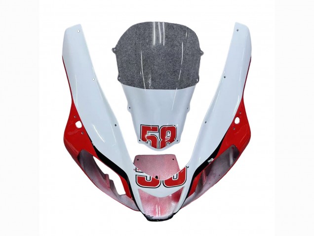 Carenados Moto Aprilia RSV1000 2003-2006 - Blanco Rojo Negro Amarillo 58 Baratos