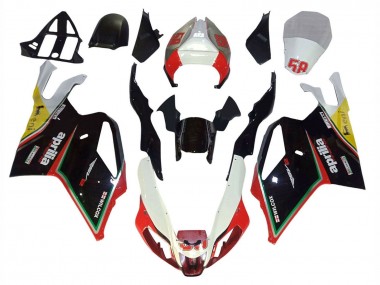 Carenados Moto Aprilia RSV1000 2003-2006 - Blanco Negro Rojo Amarillo 58 Baratos
