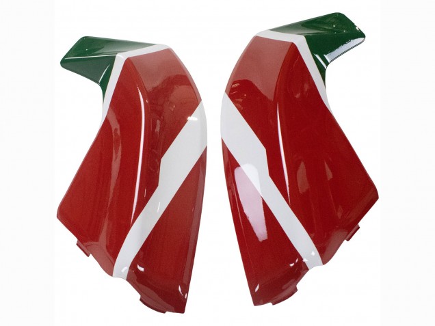 Carenados Moto Ducati Panigale V2 2020-2024 - Blanco Rojo Verde Negro Mate Corse 21 Baratos