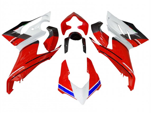 Carenados Moto Ducati Panigale V2 2020-2024 - Blanco Rojo Azul Negro Brillante Baratos