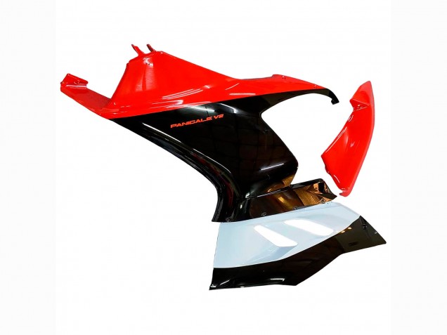 Kits Carenado Moto Ducati Panigale V2 2020-2024 - Blanco Rojo Negro Brillante Baratos