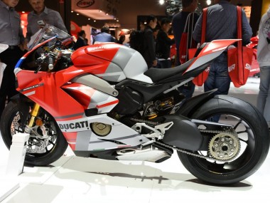 Carenados Moto Ducati Panigale V4 V4S 2018-2019 - Blanco Plata Rojo Negro Brillante Baratos