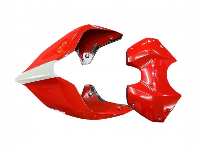 Carenados Moto Ducati Panigale V4 V4S 2018-2019 - Blanco Plata Rojo Negro Brillante Baratos