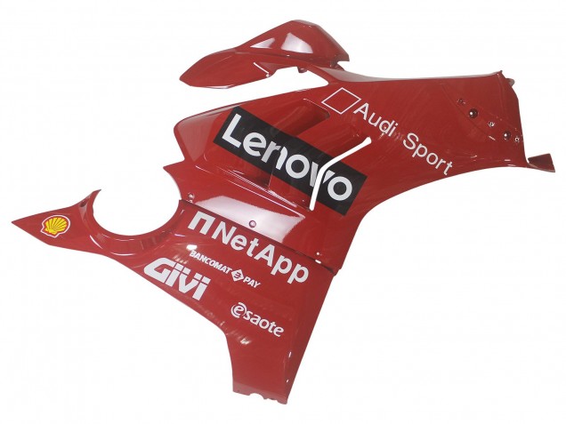 Carenado Moto Ducati Panigale V4 V4S 2020-2021 - Rojo Negro Brillante Lenovo 117 Baratos