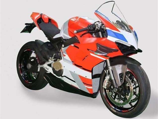 Carenados Moto Ducati Panigale V4 V4S 2020-2021 - Blanco Azul Rojo Negro Brillante Baratos