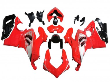 Carenados Moto Ducati Panigale V4 V4S 2020-2021 - Rojo Blanco Negro Brillante Baratos