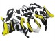Carenados Moto Ducati Panigale V4 V4S 2020-2021 - Amarillo Blanco Negro Brillante Baratos