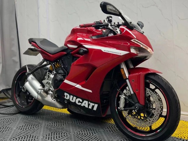 Carenados Moto Ducati Supersport 939/939S 2017-2022 - Rojo Blanco Negro Baratos