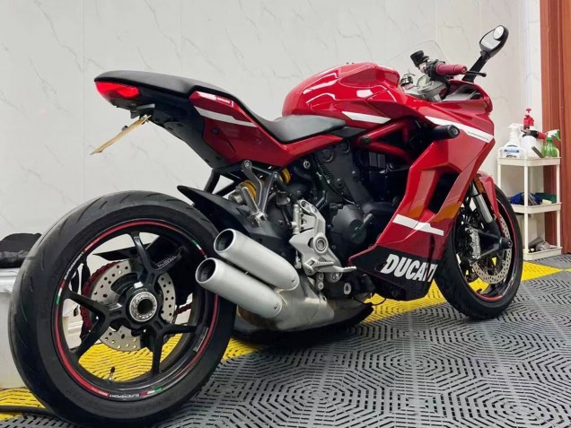Carenados Moto Ducati Supersport 939/939S 2017-2022 - Rojo Blanco Negro Baratos
