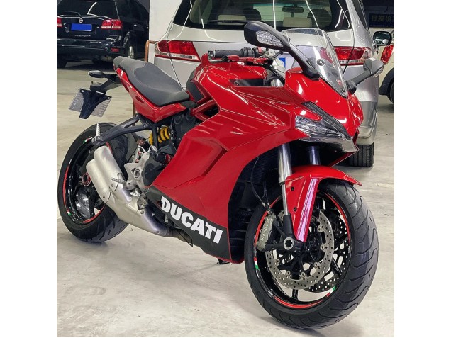 Carenados Moto Ducati Supersport 939/939S 2017-2022 - Rojo Negro Baratos