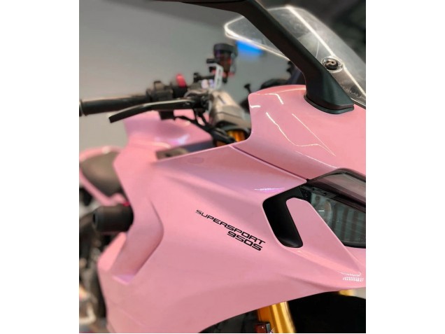Carenados Moto Ducati 2021-2024 Ducati Supersport 950/950S 2021-2024 - Rosa Negro Baratos