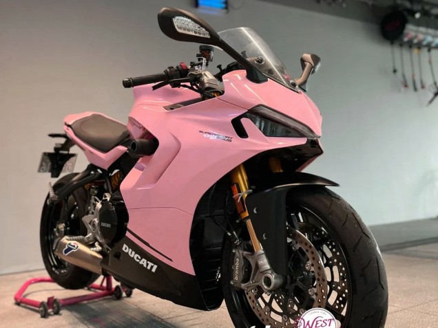 Carenados Moto Ducati 2021-2024 Ducati Supersport 950/950S 2021-2024 - Rosa Negro Baratos