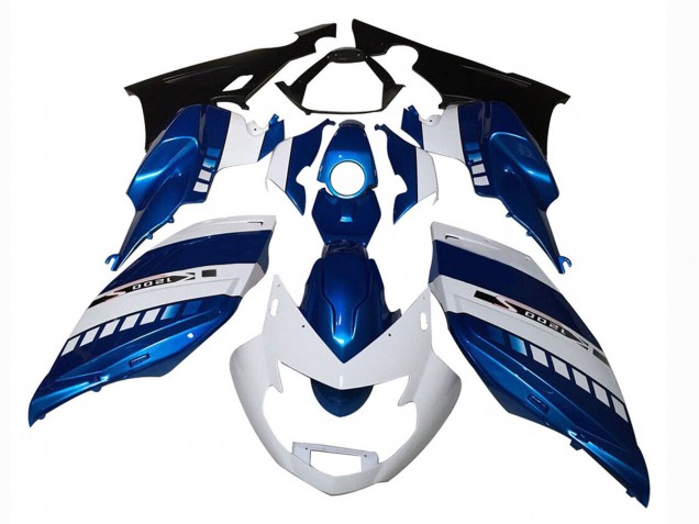 Carenados Moto BMW K1200S 2005-2010 - Blanco Azul Baratos
