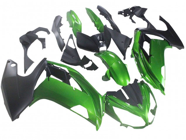 Carenados Moto BMW K1200S 2005-2010 - Verde Negro Mate Baratos