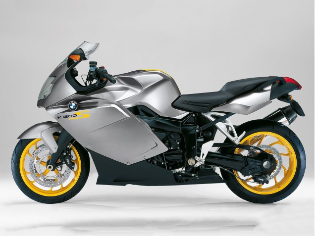 Kits Carenado Moto BMW K1200S 2005-2010 - Plata Amarillo Negro Baratos