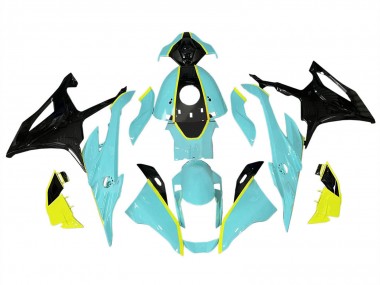 Carenados Moto BMW S1000RR 2023-2024 - Verde Claro Amarillo Negro Baratos