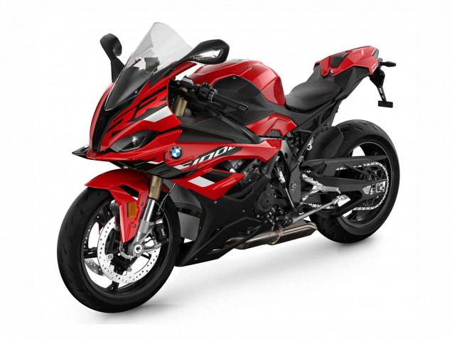 Carenados Moto BMW S1000RR 2023-2024 - Rojo Negro Mate Baratos