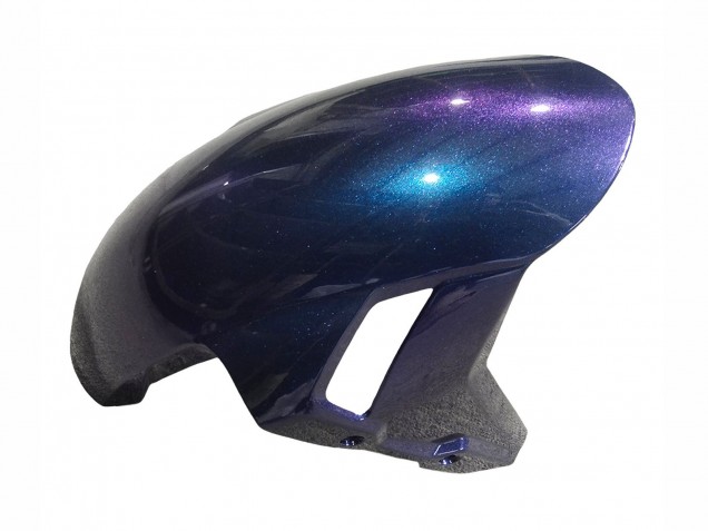 Carenados Moto BMW S1000RR 2019-2022 - Gradiente Azul Púrpura Falsificado FibraCarbono Baratos