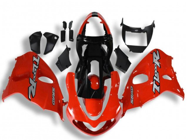 Carenados Moto Suzuki TL1000R 1998-2003 - Rojo Plata Negro Brillante Baratos