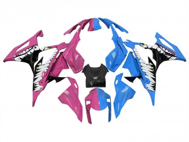Carenados Moto BMW S1000RR 2019-2022 - Rosa Profundo Azul Tiburón Baratos