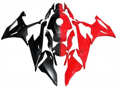 Carenados Moto BMW S1000RR 2019-2022 - Rojo Negro Mate Baratos