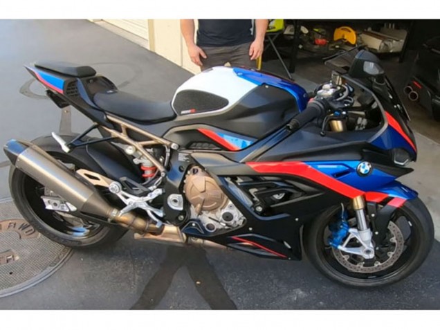 Carenados Moto BMW S1000RR 2019-2022 - Negro Azul Rojo Baratos