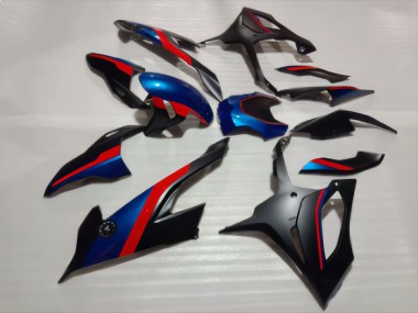 Carenados Moto BMW S1000RR 2019-2022 - Negro Azul Rojo Baratos