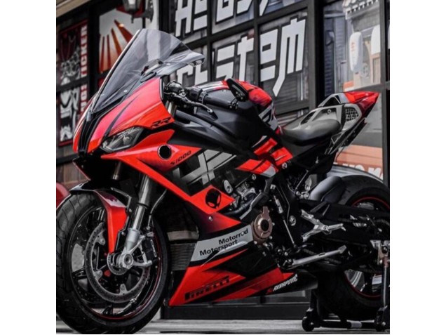 Carenados Moto BMW S1000RR 2019-2022 - Negro Rojo Gris Baratos