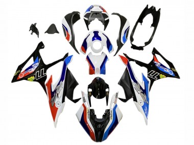 Carenados Moto BMW S1000RR 2019-2022 - Azul Rojo Blanco 77 Baratos